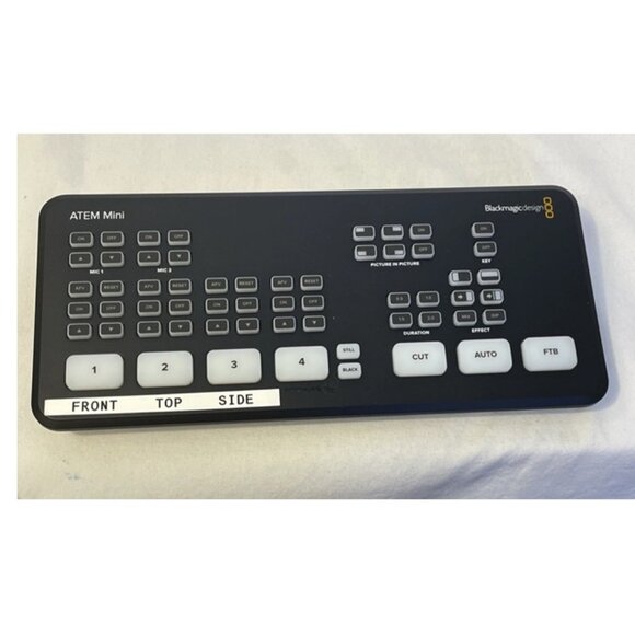 Blackmagic Design ATEM Mini Stream Switcher With BOYA Microphone Tether Pro Cabl - Picture 4 of 15